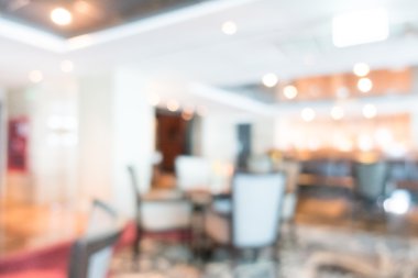 Otel lobisinde bulanıklık