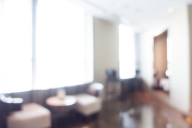 Otel lobisinde bulanıklık