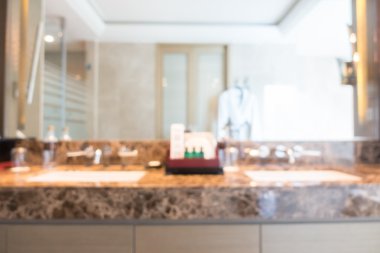 Soyut bulanıklık banyo