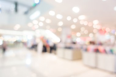 Özgeçmiş için soyut bulanık alışveriş merkezi