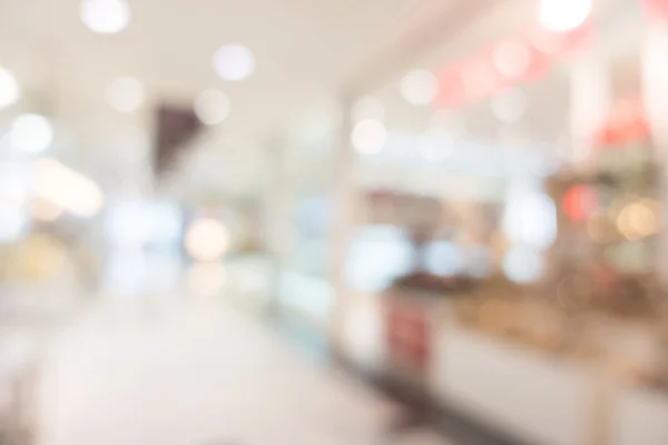 Abstrato blur shopping center para fundo — Fotografia de Stock