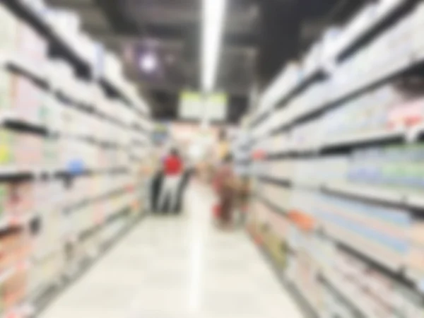 Abstracte vervagen supermarkt — Stockfoto