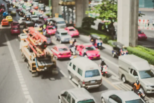 Abstract blur bangkok city — Stock Photo, Image