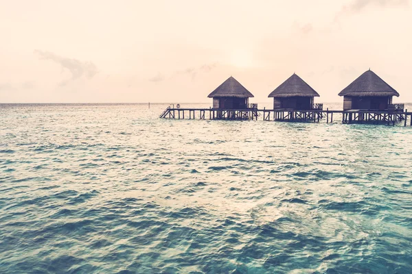 Bella isola delle Maldive — Foto Stock