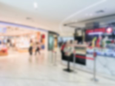 Soyut bulanık alışveriş merkezi