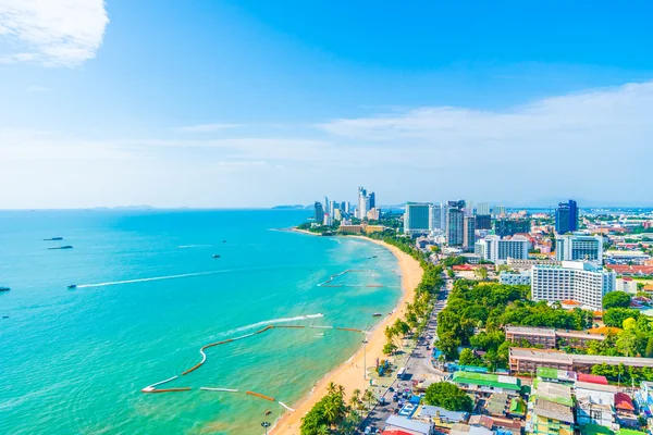 Cidade e Baía de Pattaya — Fotografia de Stock