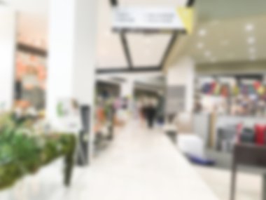 Soyut bulanık alışveriş merkezi