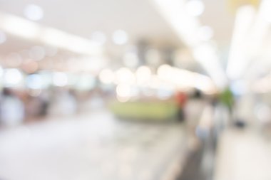 Özgeçmiş için soyut bulanık alışveriş merkezi