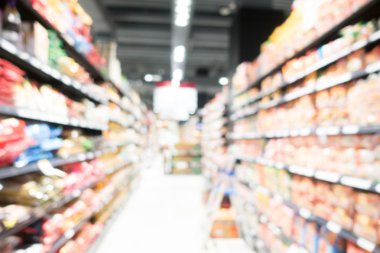 Özgeçmiş için soyut bulanık alışveriş merkezi