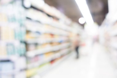 Özgeçmiş için soyut bulanık alışveriş merkezi