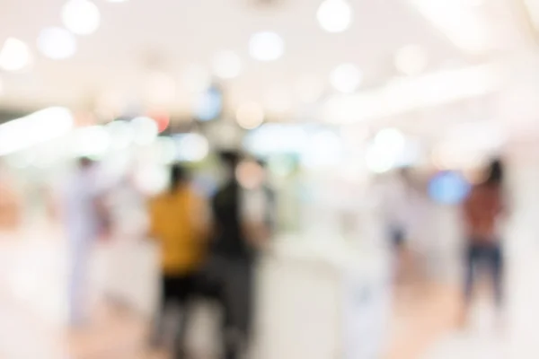 Abstrato blur shopping center para fundo — Fotografia de Stock
