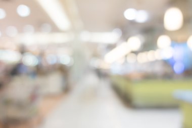 Özgeçmiş için soyut bulanık alışveriş merkezi