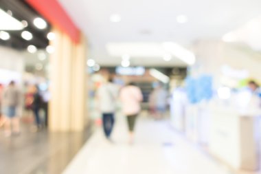 Özgeçmiş için soyut bulanık alışveriş merkezi