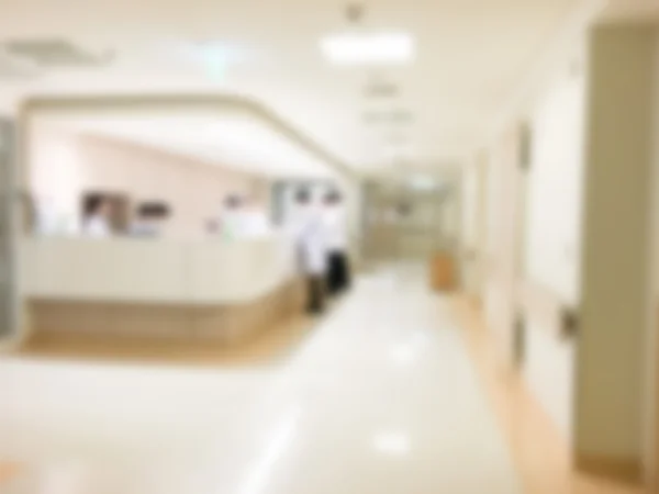 Abstraktní rozostření nemocnice — Stock fotografie