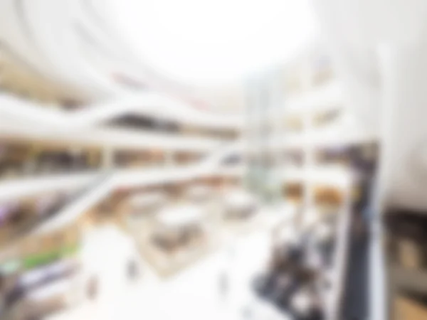 Centro comercial borrão — Fotografia de Stock