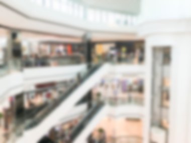 Soyut bulanık alışveriş merkezi