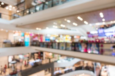 Soyut bulanık alışveriş merkezi