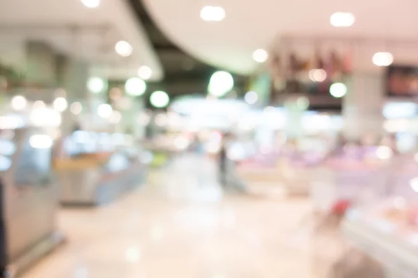 Abstrato blur shopping center para fundo — Fotografia de Stock