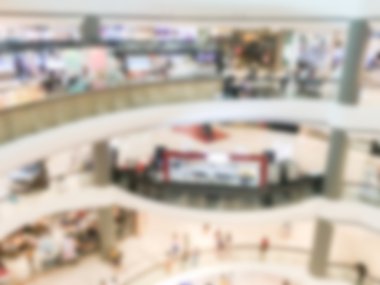 Soyut bulanık alışveriş merkezi