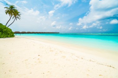 Güzel Maldivler ada