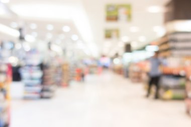 Özgeçmiş için soyut bulanık alışveriş merkezi