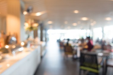 Restoran ve kafe iç arka planı için