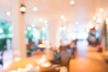 Restoran ve kafe iç arka planı için