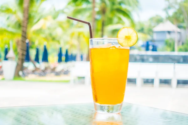 Copo de suco de laranja — Fotografia de Stock