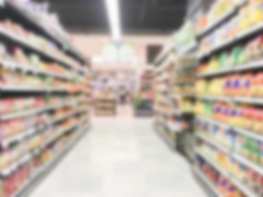  süpermarket iç arka planı için