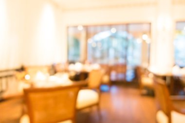 Restoran ve kafe iç arka planı için