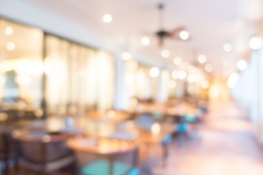 Restoran ve kafe iç arka planı için