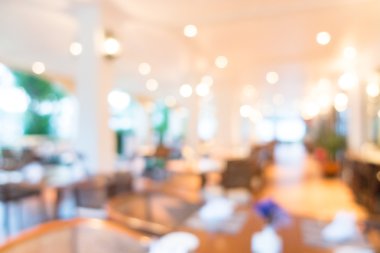 Restoran ve kafe iç arka planı için