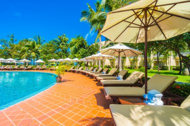  Otelde Açık Yüzme Havuzu 