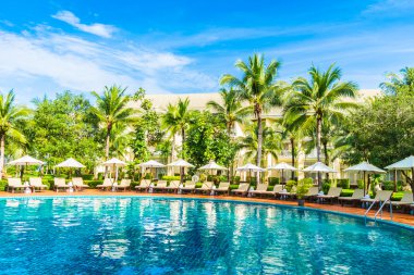  Otelde Açık Yüzme Havuzu 