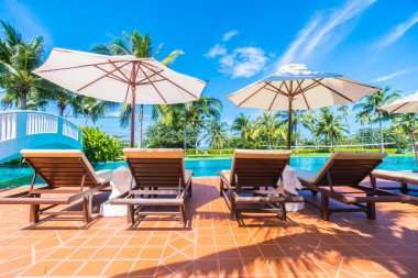  Otelde Açık Yüzme Havuzu 