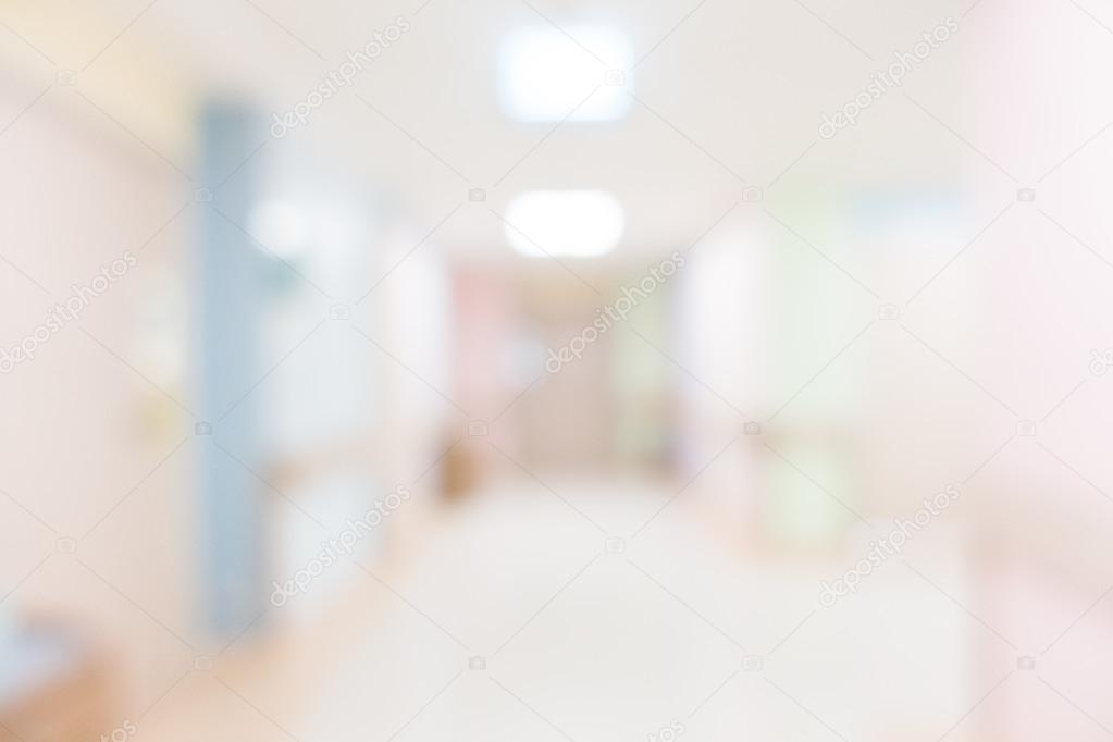 hospital interior for background