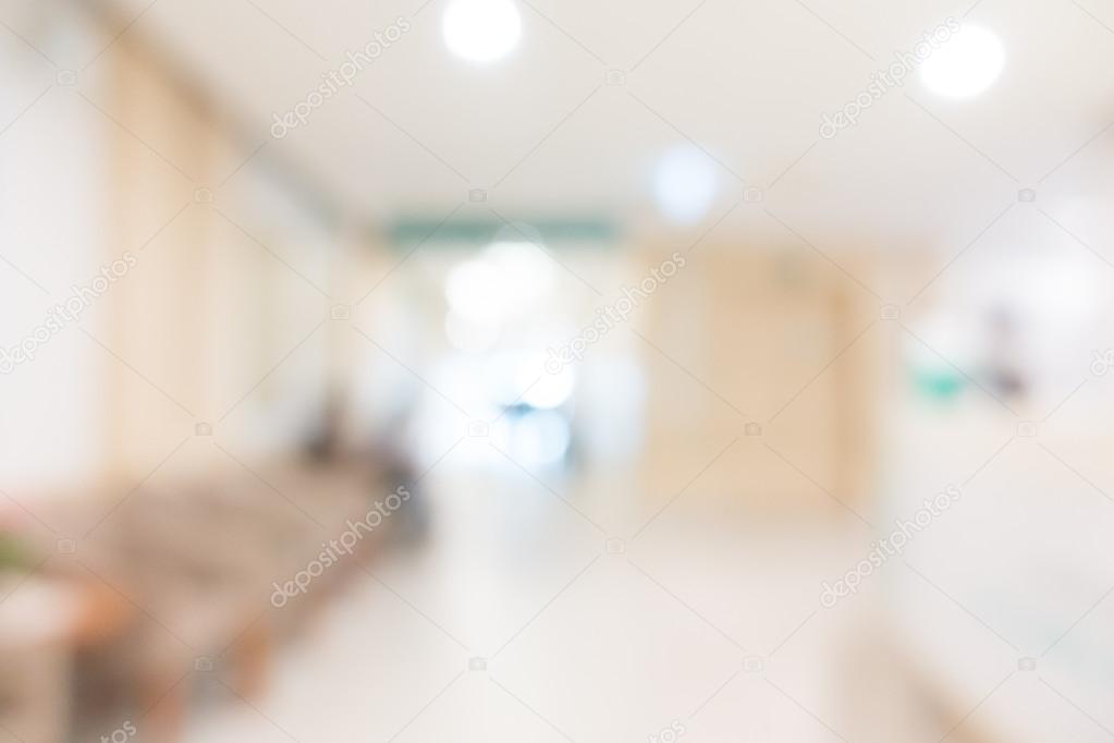 hospital interior for background
