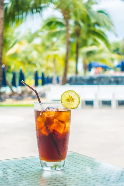 Iced cola glass — Stock Photo, Image