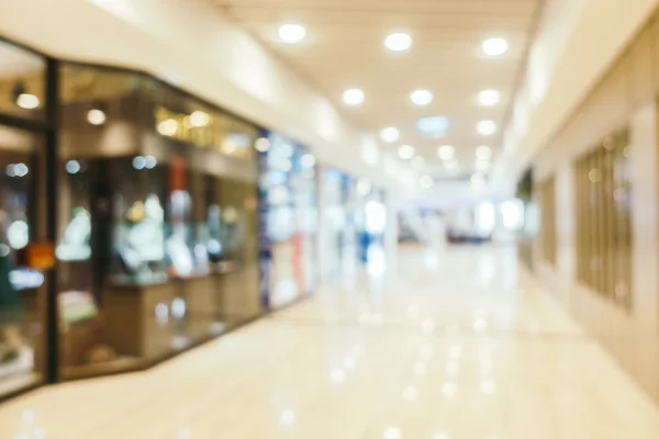 Centro comercial borrão — Fotografia de Stock