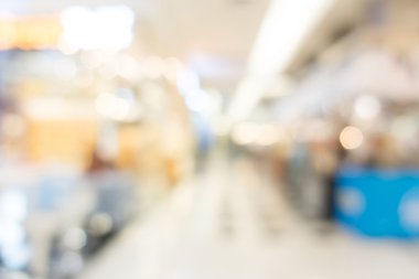 Soyut bulanık alışveriş merkezi