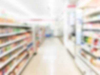 Soyut bulanık alışveriş merkezi