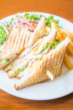 Sandviç üzerinde odak noktası