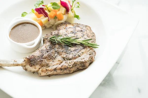 Grilovaný vepřový steak — Stock fotografie