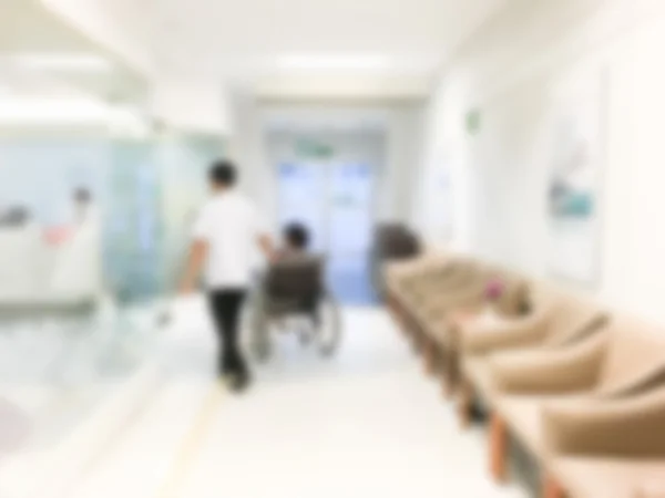 Krankenhausinnenraum verschwimmen — Stockfoto