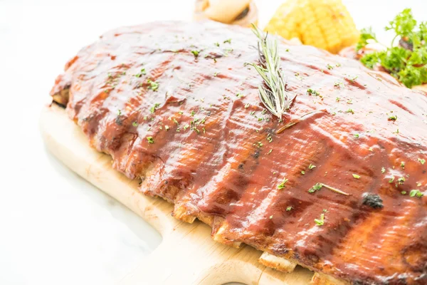 Grilled rib barbecue — Stock Photo, Image