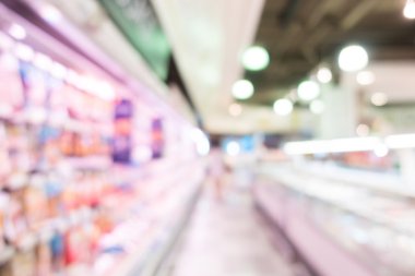 Özgeçmiş için soyut bulanık alışveriş merkezi