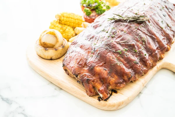 Carne de porco grelhada para churrasco — Fotografia de Stock