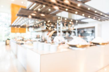 Otel lobisinde bulanıklık