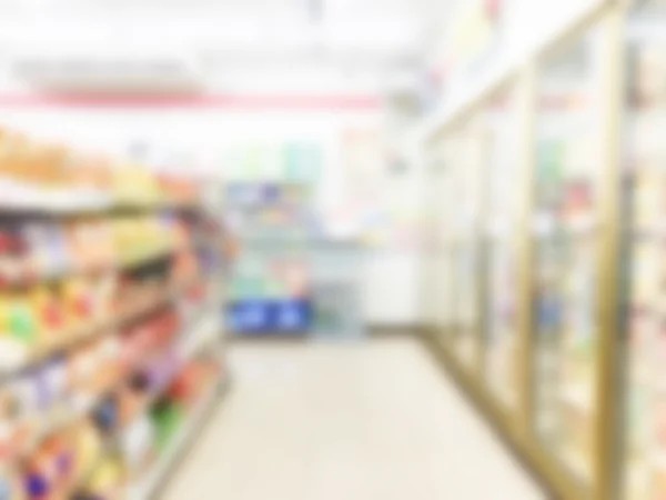 Abstract blur supermarket  retail store
