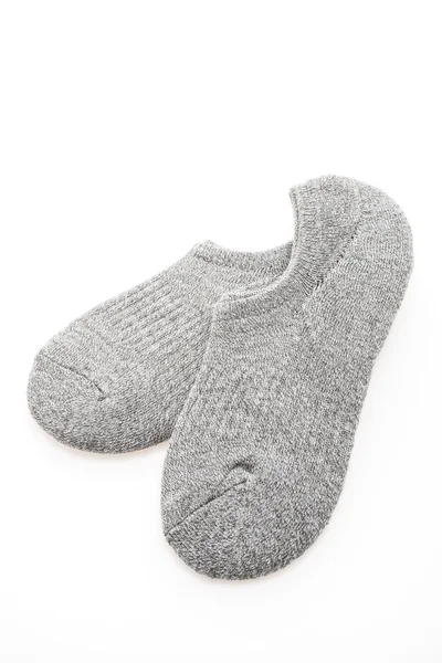 Gray socks isolated — Stock Photo, Image